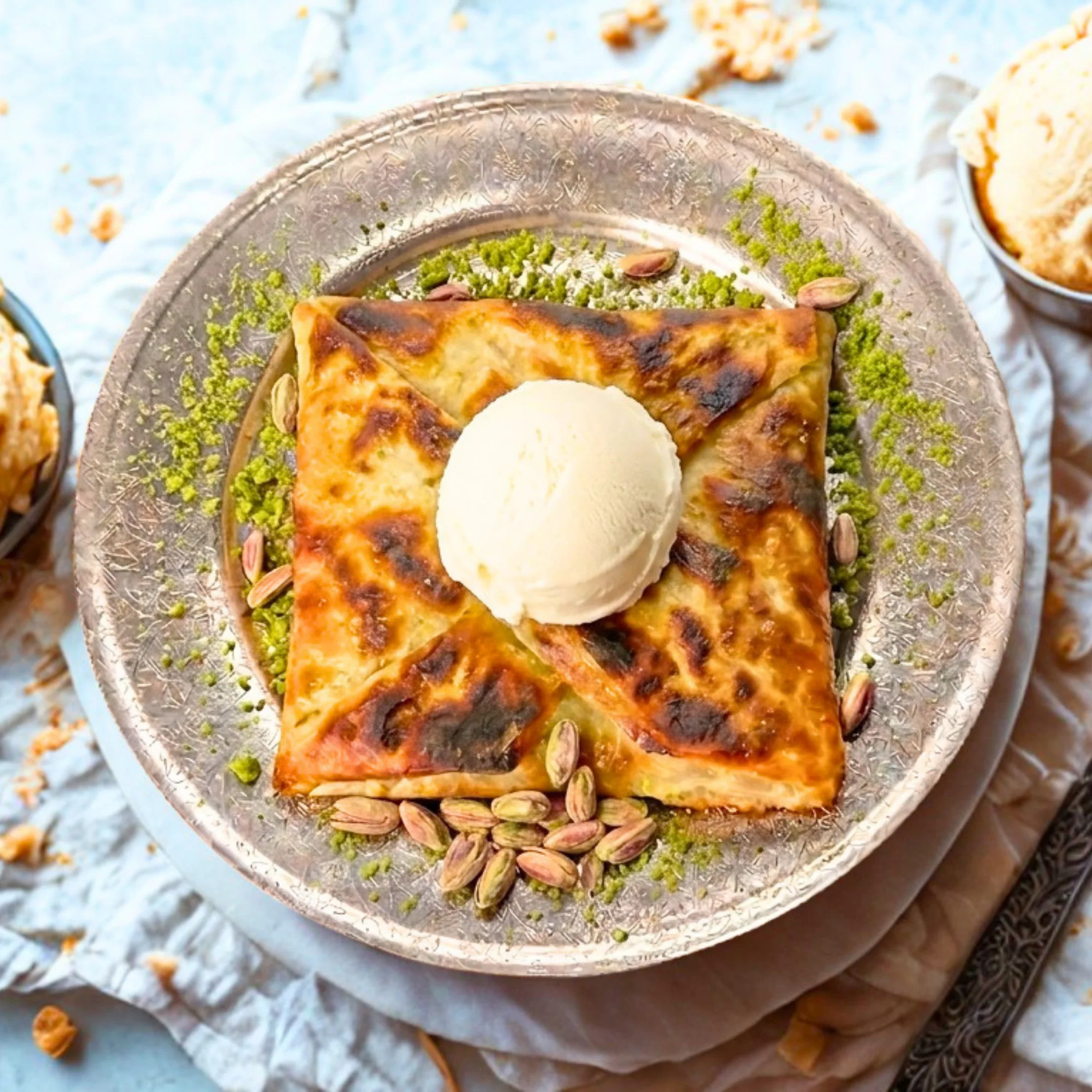 Katmer Maraş Dondurmalı-Fıstıklı